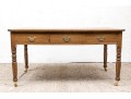 Antique Oak Writing Table 