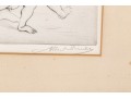 Albert Sterner (Am., 1863-1946) Etching, 