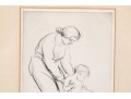 Albert Sterner (Am., 1863-1946) Etching, 