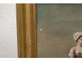 19th Century Oil On Canvas, Genre Scene With House Maid