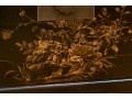 Chinese Black Lacquered Chest On Stand