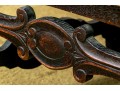 Antique Carved Oak Hall Chair 