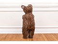 Playful Three Foot Wicker Teddy Bear