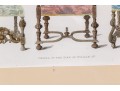 Two Gilt Framed Prints Of Antique Chairs