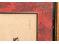 Pair Of Antique French Hand Colored Etchings, Chinese Genre Scenes With Figures