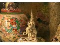 Ludwig Augustin (Austria, 1882- 1960) Antique Oil On Canvas, Still Life With Orientalia