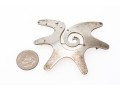 Sterling Bracelet, Brooch And Rings, Sizes 6.5