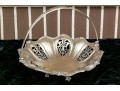 Fine Antique Silverplate Basket 