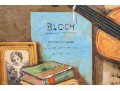 Signed Oil On Canvas, Musical Still Life