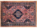 Stunning Semi Antique Hand-knotted Wool Carpet, 5’ X 6’-8”