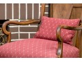 Pair Of Antique Queen Anne Style Fruitwood Armchairs
