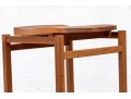 Pair Of Quentin Kelly For Infusion Furniture, Boston Wooden Counter Stools 