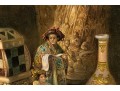 Ludwig Augustin (Austria, 1882- 1960) Antique Oil On Canvas, Still Life With Orientalia