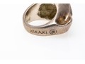 Sterling Bracelet, Brooch And Rings, Sizes 6.5