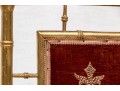 Fine Antique Embroidered Fire Screen 