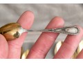 12 Antique German 800 Silver Demitasse Spoons, Boxed    4.105 Troy Ozs. 