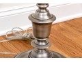 Pair Of Adjustable Classic Chrome Finish Floor Lamps