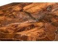 Vintage Italian Highly Figured Olive Wood Chest Of Drawers