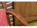 Pair Of Antique Queen Anne Style Fruitwood Armchairs