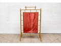 Fine Antique Embroidered Fire Screen 