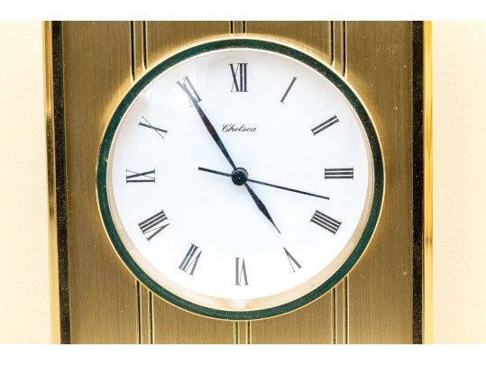 Chelsea Brass 'Embassy' Mantle Clock