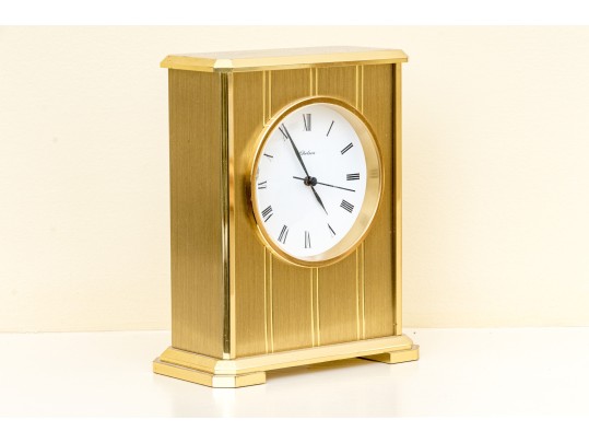 Chelsea Brass 'Embassy' Mantle Clock