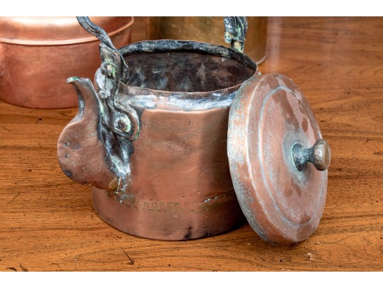 Vintage & Semi Antique 4 Piece Copper Lot