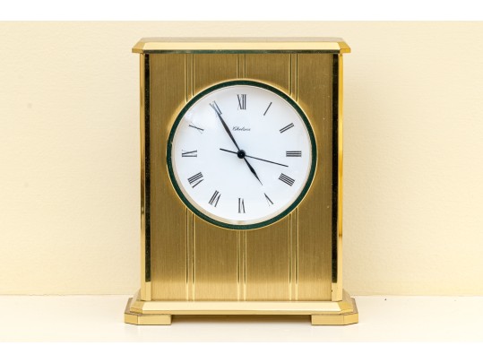 Chelsea Brass 'Embassy' Mantle Clock