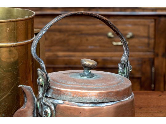 Vintage & Semi Antique 4 Piece Copper Lot