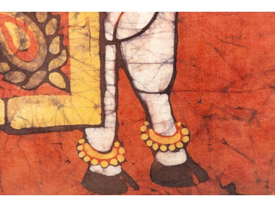 Pichwai Handmade Framed Cloth Painting