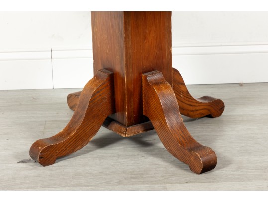 Farmhouse Pedestal Coffee Table