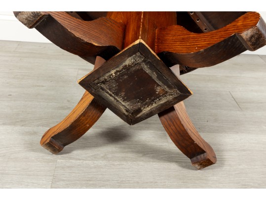 Farmhouse Pedestal Coffee Table