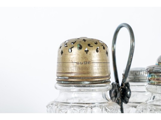 Clear And White Depression Glass