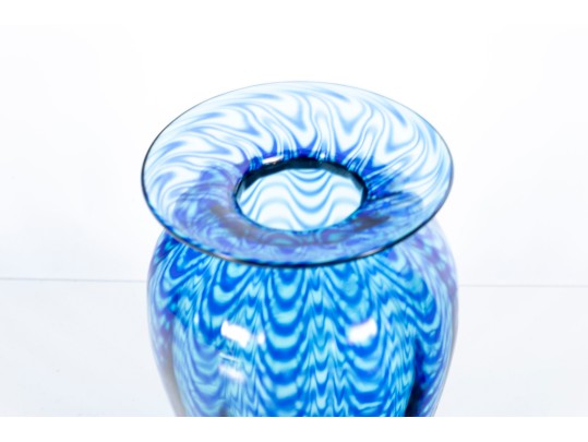 1990 Glass Eye Studio Art Glass Vase