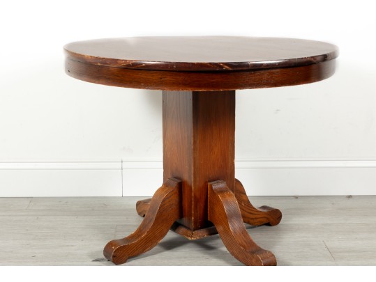 Farmhouse Pedestal Coffee Table