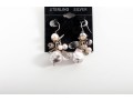 Sterling Silver Earrings Including Cultured Pearls