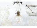 Clear And White Depression Glass
