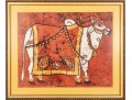 Pichwai Handmade Framed Cloth Painting