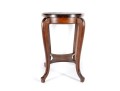 Mahogany Pedestal Plant Stand