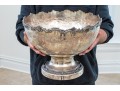 Massive English Silver Plated Punch Bowl