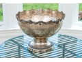 Massive English Silver Plated Punch Bowl