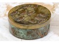 Vintage Enrique Zavala Mexico Bronze And Brass Box