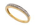 14K Yellow Gold Diamond Ring Size 7.25