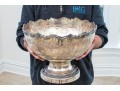 Massive English Silver Plated Punch Bowl