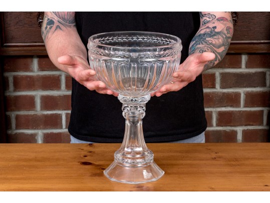 Lovely Crystal Compote Dish 