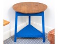 Bright Blue Polo Table