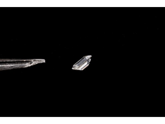 Loose Stone: 1 Octagonal Cut Diamond, 0.26 Cts.