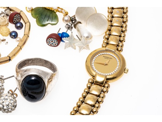 Collection Of Scrap And Fashon Jewelry