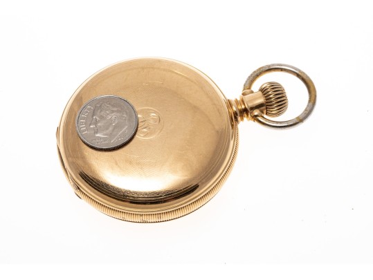 Antique 14K Waltham Mechanical Pocket Watch