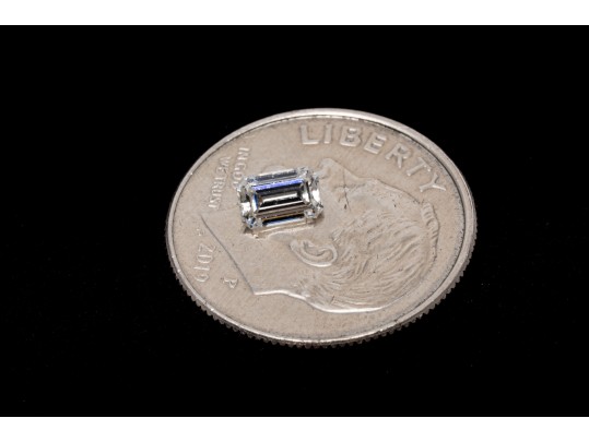 Loose Stone: 1 Octagonal Cut Diamond, 0.26 Cts.